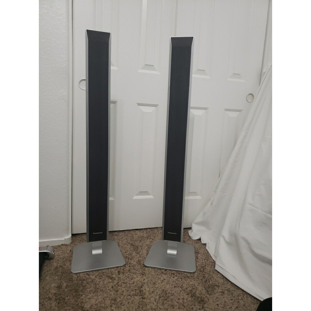 Panasonic Tall Speaker Stands Pair - Home Theater Audio Stands